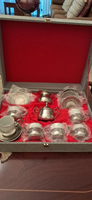 Serviço de café em ESTANHO 95%