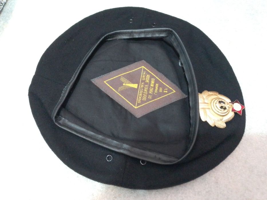 Берет морпеха ВМФ моряка ссср.