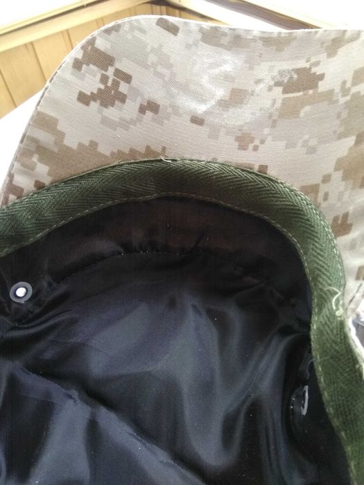 Кепка бейсболка с подкладкой  и вентиляцией  ткань цифра пустыня