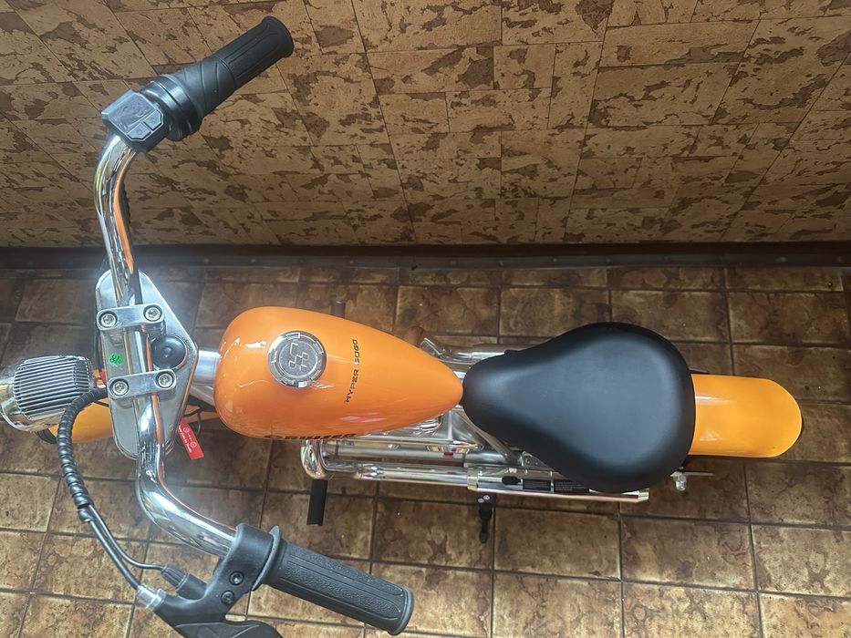 Motocykl elektryczny HYPER GOGO 12 Plus pomarańczowy