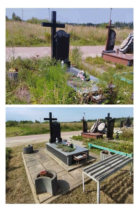 Прибирання та догляд за могилами