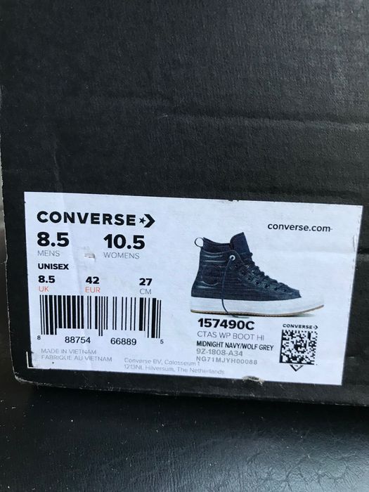 Bota Converse All Star azul