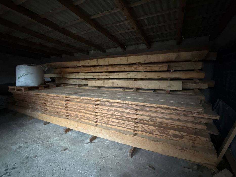 Bale drewniane ,kantówki suche na więźbę altany do stolarni