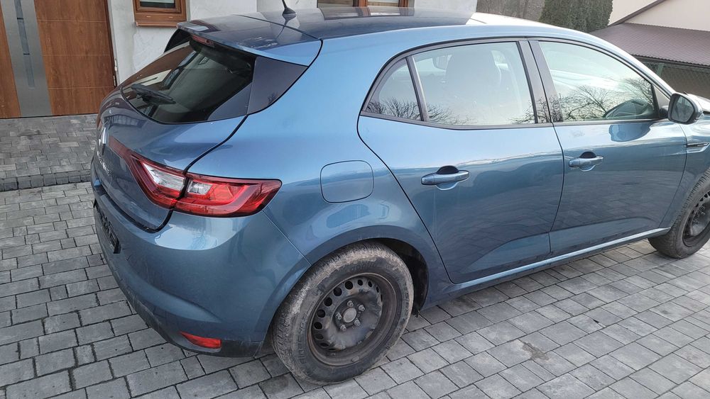 Renault megane IV 2016- na części kod koloru TERDE