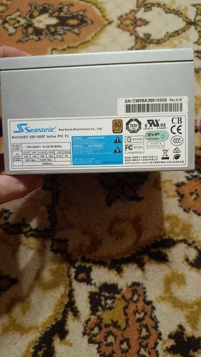 блок живлення seasonic 350вт
