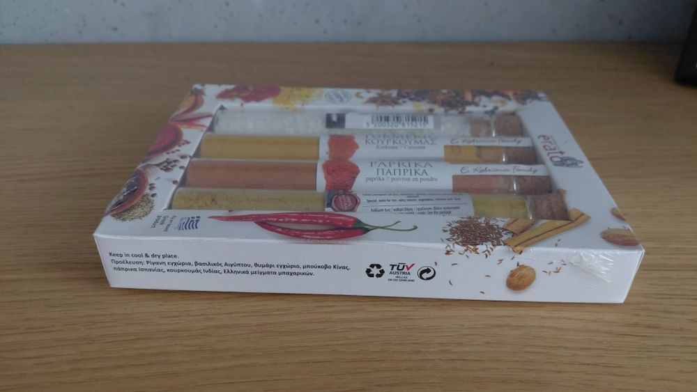 Przyprawy greckie na prezent Erato nowe 100% natural
