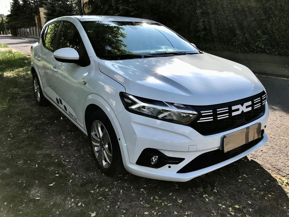 Dacia Sandero Bogata wersja.Jak nowa.Kamera.Radar.Bezwypadek.Alu 16'