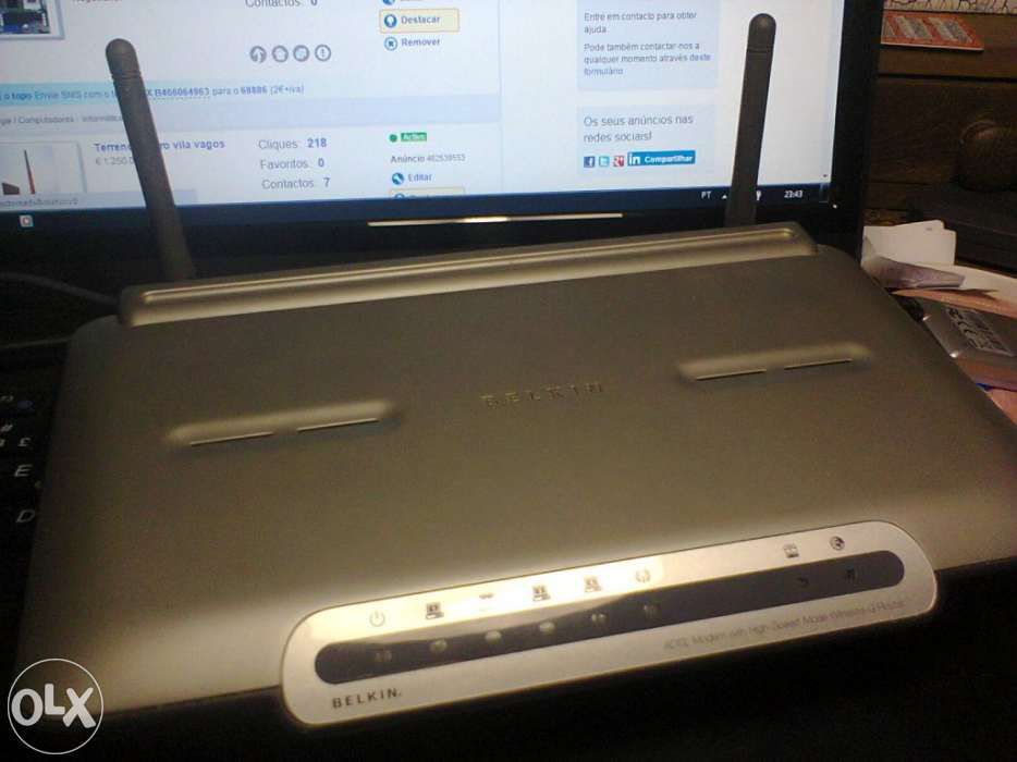 Router Belking adsl