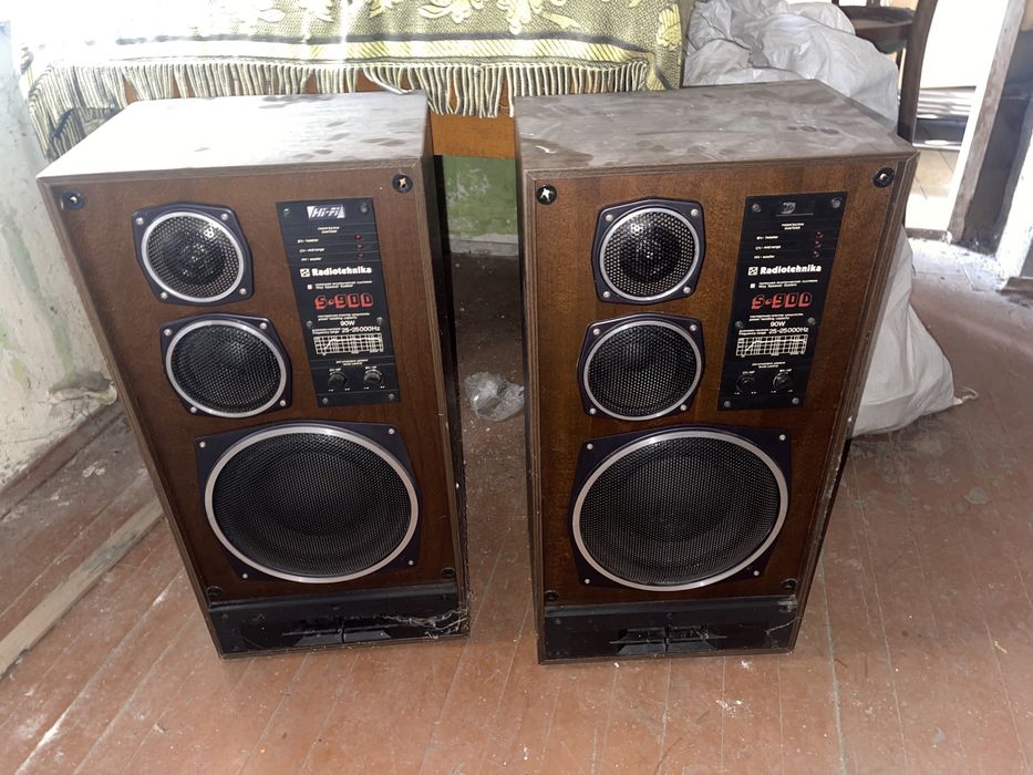 Колонки Radiotehnika S-90D с грилями 8Ом