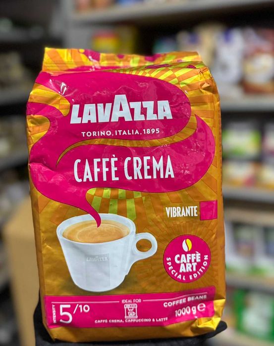 Кава в зернах Lavazza Caffe Crema Vibrante 1 кг