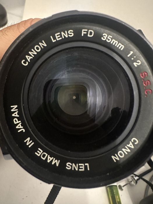 Objetiva canon 35mm 1:2 encaixe FD