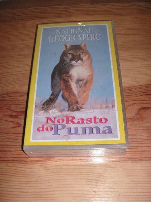 VHS National Geographic - On the Trail of the Puma (New - Sealed)