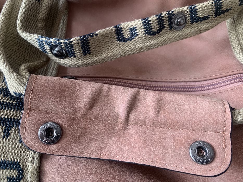 Saco fim de semana - Rosa velho