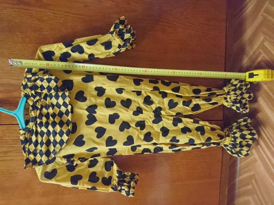 Новогодний Костюм АРЛЕКИНО для ребёнка ростом около 1 м.