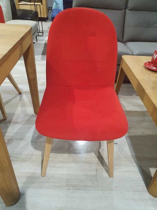 Krzesło K-34 Drewniane tkanina MISTIC UNIMEBEL Promocja -30%