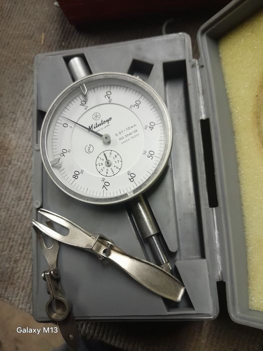 Conjunto Profissional Mediação-Mitutoyo+ Base magnética + Micrometro