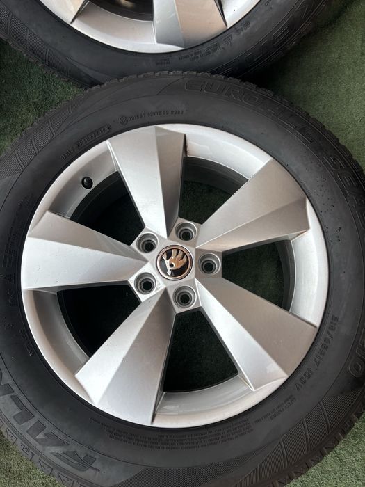 5x112 SKODA 6,5Jx17 ET38 57,1 felgi aluminiowe KODIAQ TIGUAN OCTAVIA