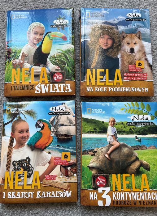 Nela mała reporterka. Zestaw 4 książek