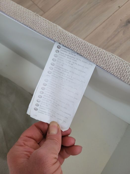 Podnóżek puf IKEA