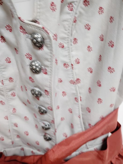 Nowa z metką sukienka bawarska drindl Fuchs Trachtenmoden rozmiar 34