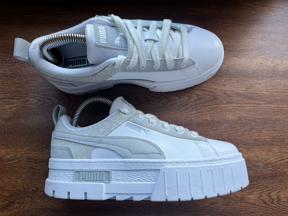 Практично нові шкіряні кросівки  36 розмір Puma  оригінал