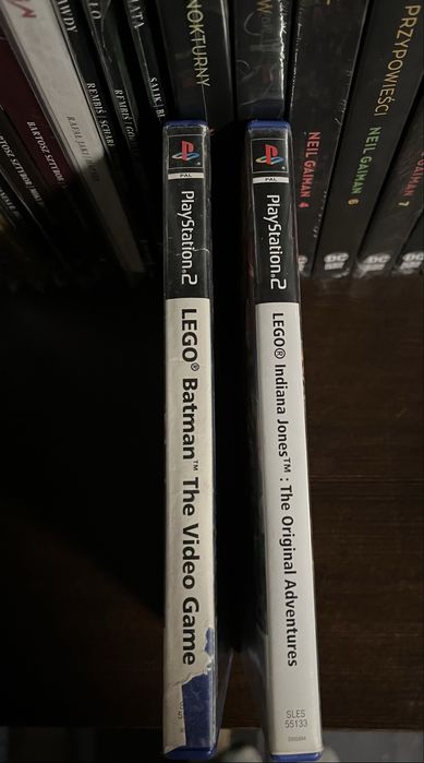 2 Gry LEGO PS2 Batman Indiana Jones