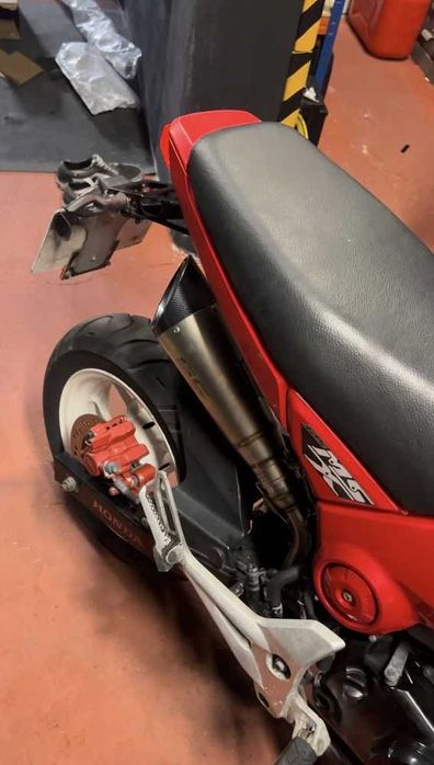 Linha escape Honda msx groom 125