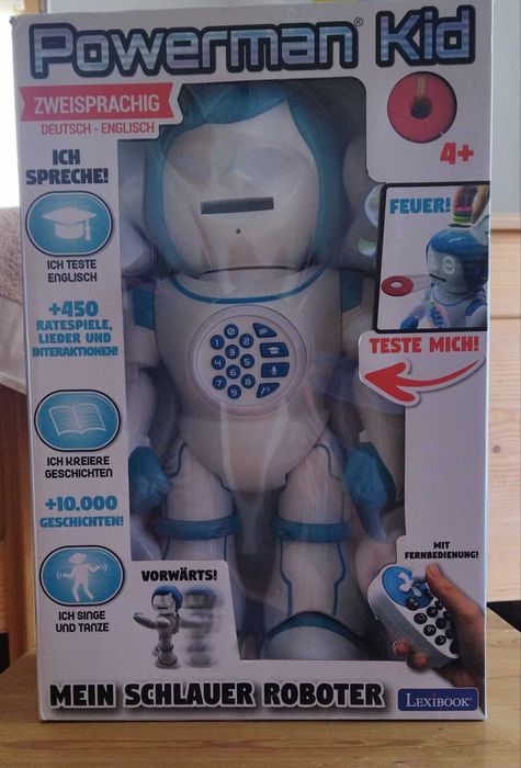 Powerman Kid Inteligentny Interaktywny Robot 4+