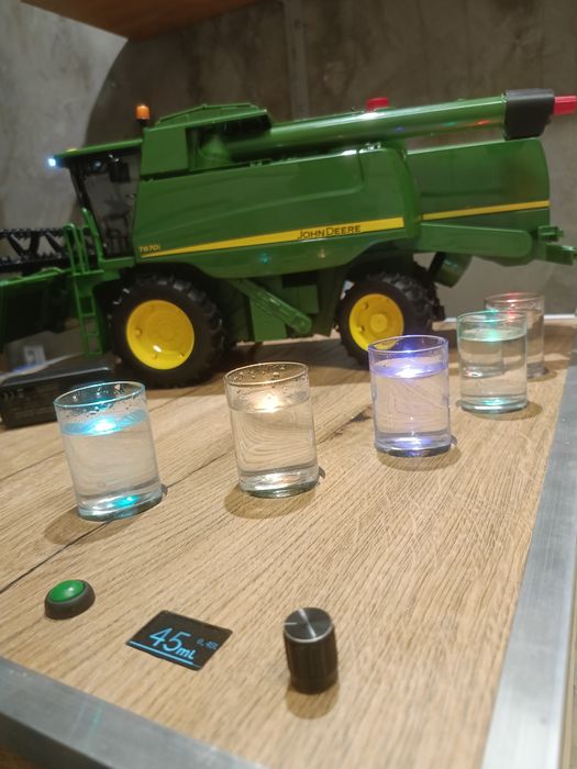 John Deere nalewator prezent dla rolnika unikatowy kombajn