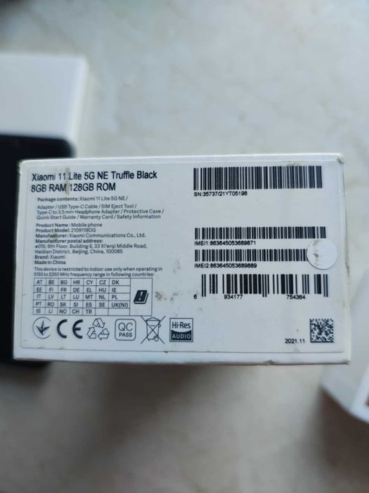 Xiaomi Mi 11 lite 5G NE 8gb/128gb nfc
