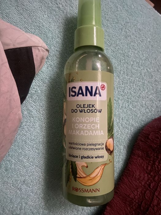 olejek do wlosow isana