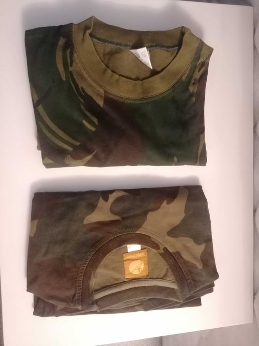 Luvas, bolsa, colete, calças e t-shirts e camisa