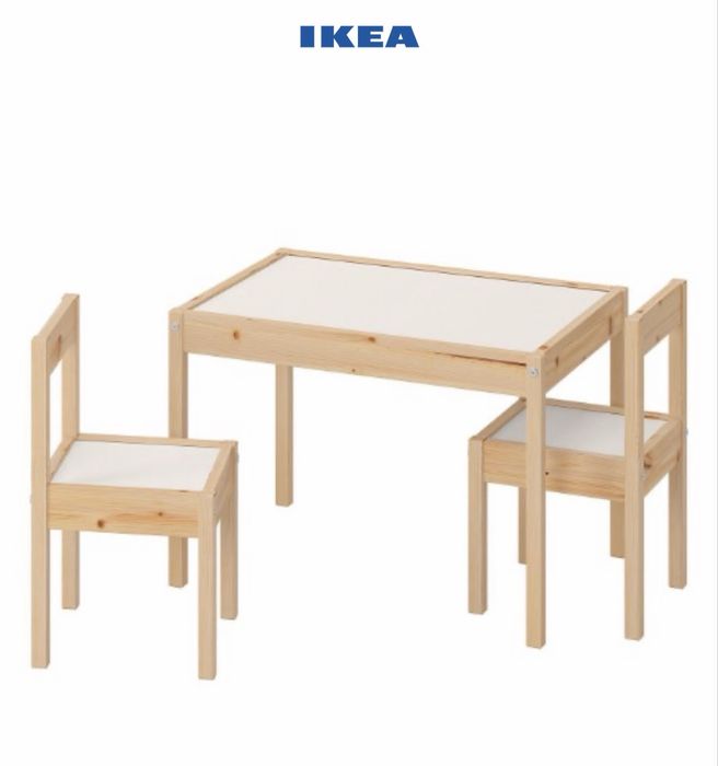 Дитячий столик та стільчики IKEA, тримач для паперу