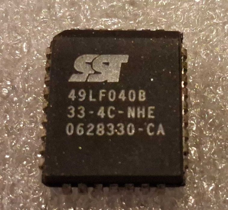 Kość BIOS SST 49 LF040B 33-4C-NHE 06283CA ASUS P5VD2MX REV1.03