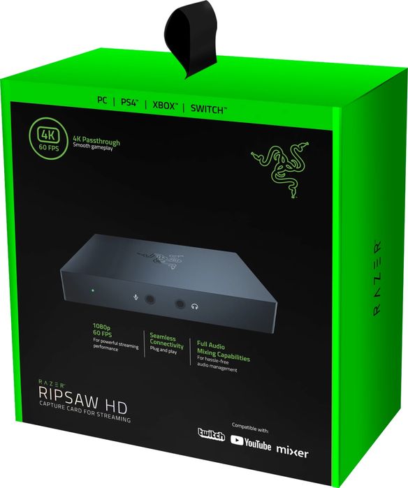 Placa de Captura de Vídeo Razer Ripsaw HD