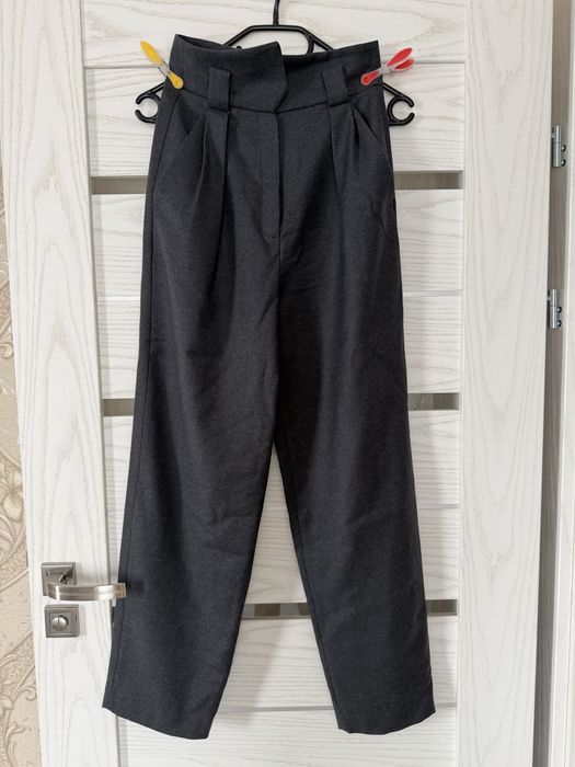 Нові брюки сірі вовняні Massimo Dutti 34 р.