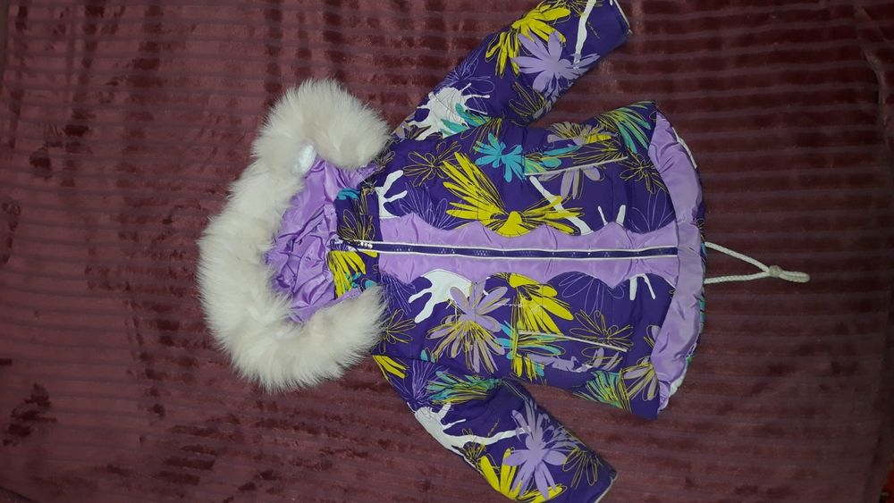 Зимовий костюм для дівчинки