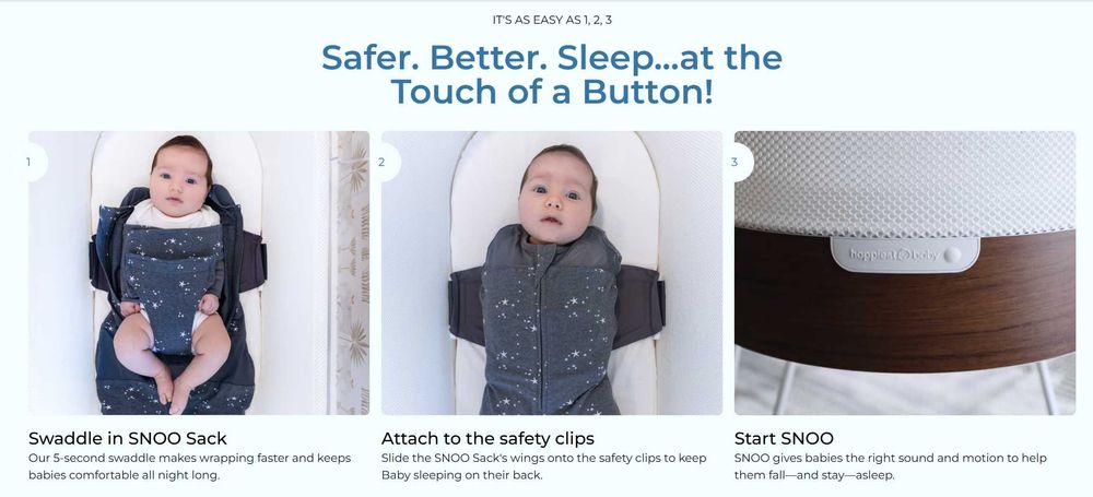 SNOO Smart Sleeper Baby Cot – Berço Inteligente | Quase Novo