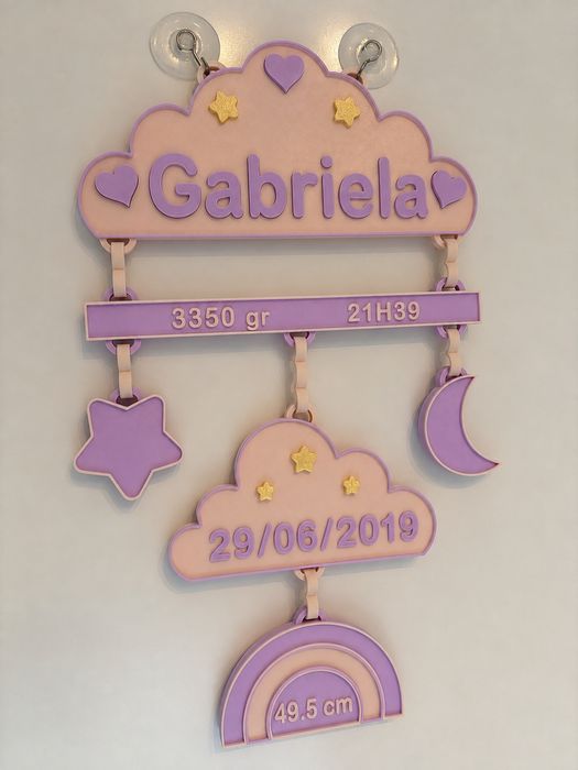 Decoração de parede personalizada