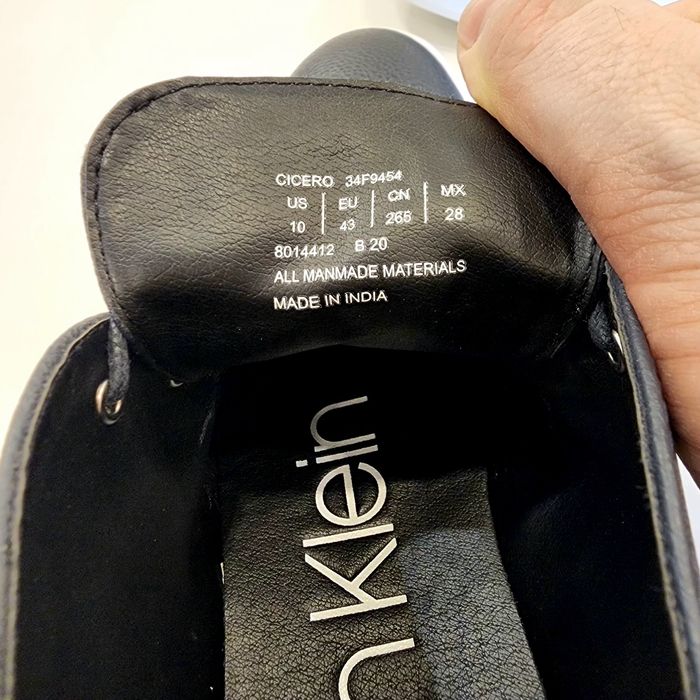 Черевики Calvin Klein Cicero чоловічі чорні EU 43 оригінал