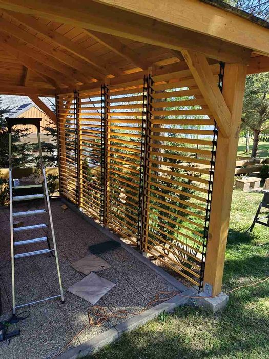 Deski Shutters żaluzje ogrodowe ruchome deseczki