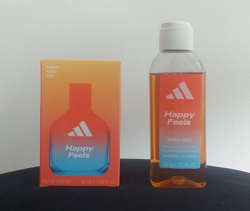 NOWY Zestaw Adidas Happy Feels 50ml +100ml