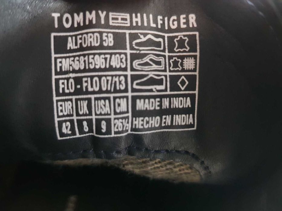 TOMMY HILFIGER - ALFORD / Sztyblety roz. 42 - 27 cm IDEAŁ