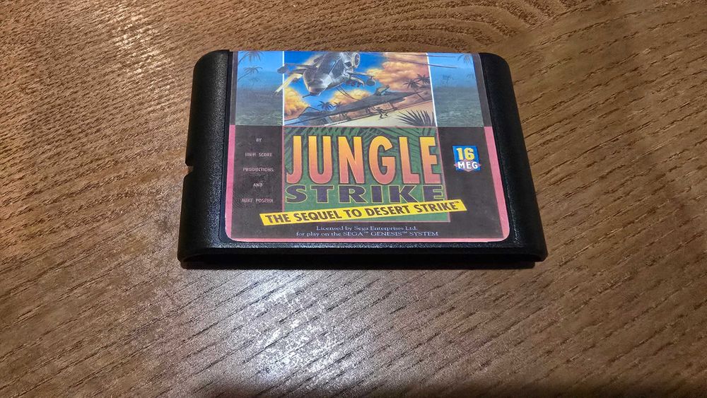 Jogo Sega Mega Drive - Jungle Stricke