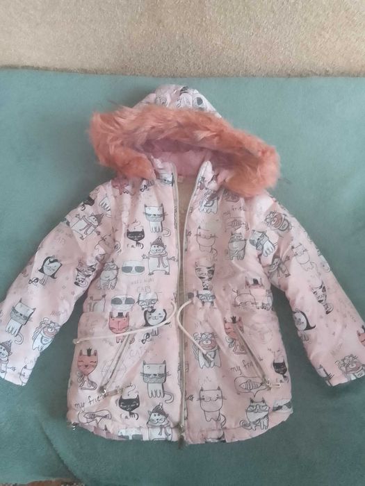 Дитяча зимова курточка для дівчинки