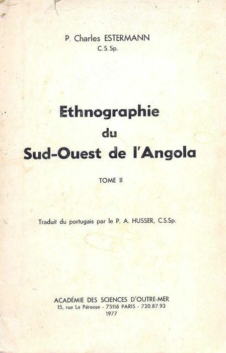 Ethnographie du sud-ouest de l'Angola