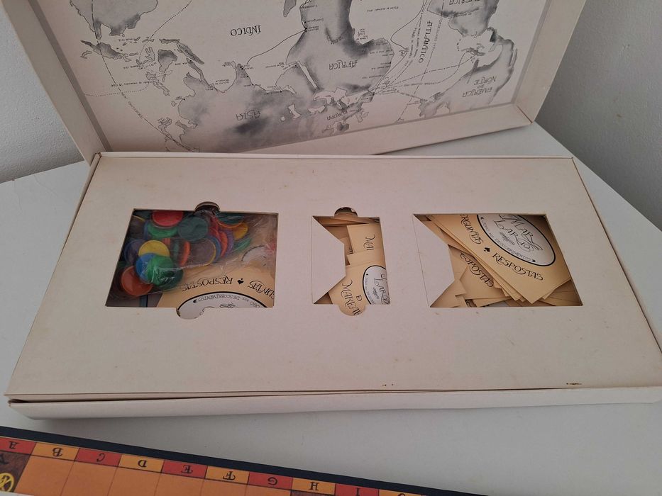 Jogo de Tabuleiro Vintage "Mar Largo" - Dom Quixote (1992)