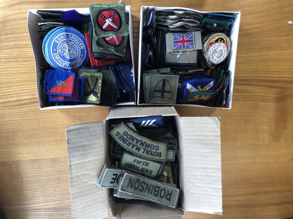 Колекційні шеврони, нашивки, патчі, погони Європи та США