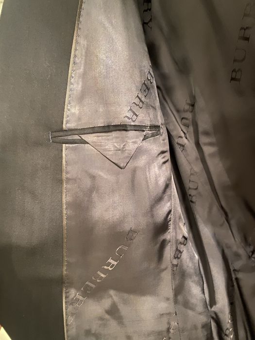 Blazer preto Burberry