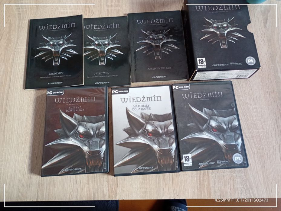 Wiedźmin gra komputerowa sprzedam